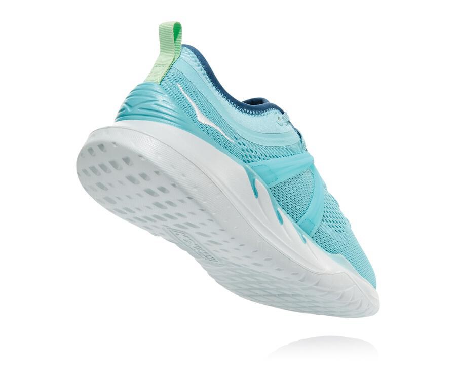 Tenis Hoka One One Mujer Azules/Blancos - Tivra - MPWQ96210